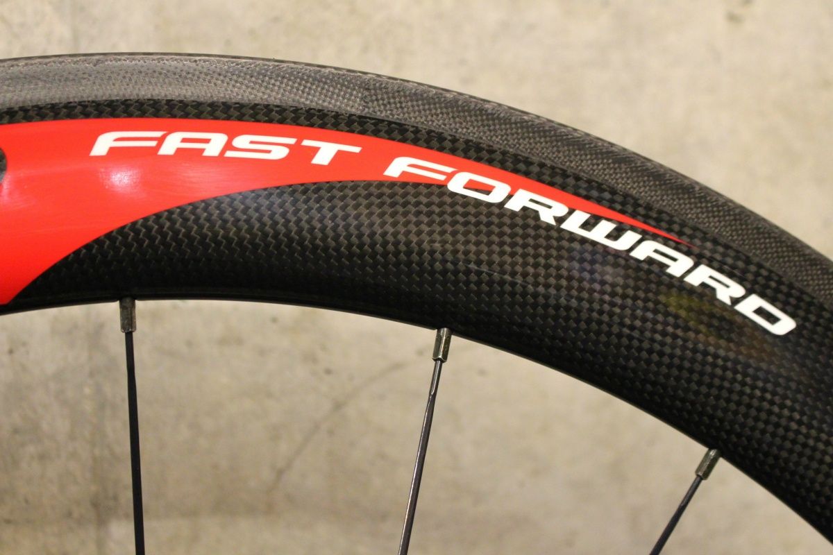 FFWD F6R カーボンチューブラーホイール シマノ10s 美品 ファストフォワード FFWD F9R DT180 カーボン チューブラー