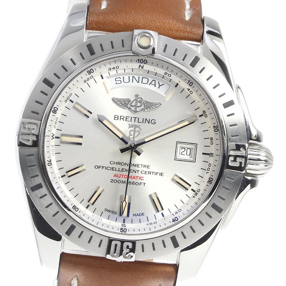 ブライトリング BREITLING A45320 ギャラクティック44 デイデイト 自動