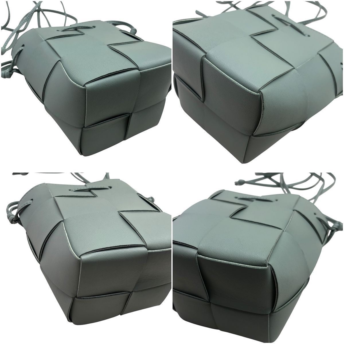 中古】 Bottega Veneta ボッテガウェネタ スモールカセット クロス  