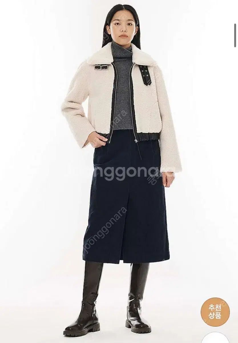 VOV VOV ボブ ショート ボアフリース ムートン ブルゾン