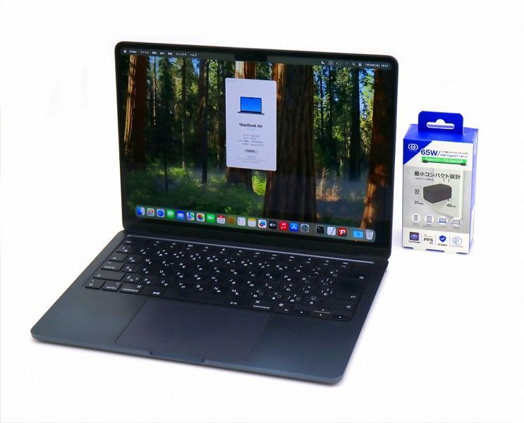 Apple MacBook Air 13インチ M2 2022 ミッドナイト Apple M2