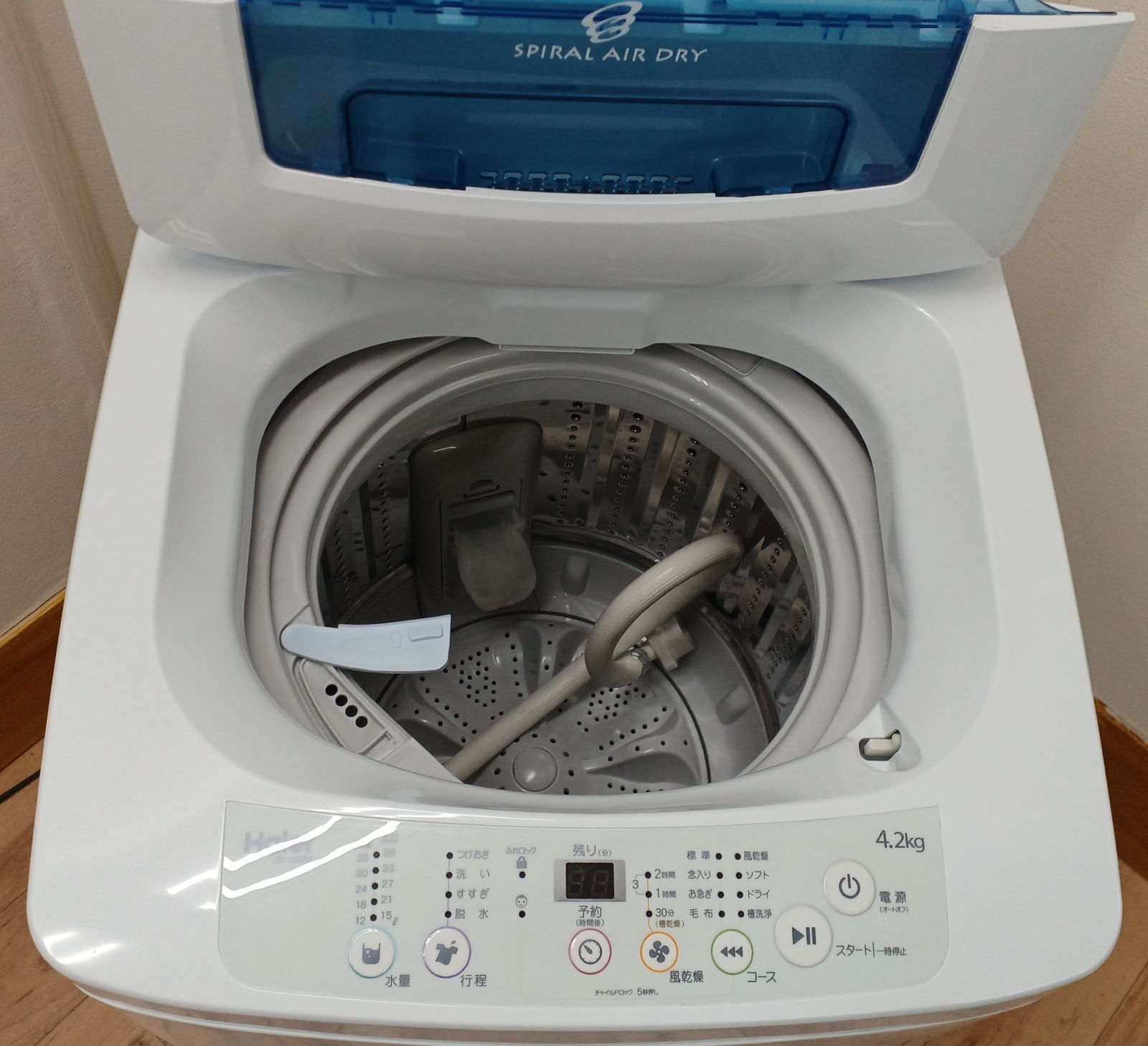生活家電 Haier 全自動洗濯機 容量4.2kg 2019年製 JW-K42M 美