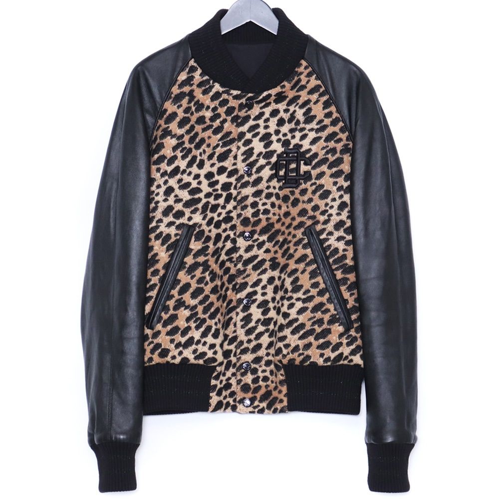 DSQUARED2 レオパードボンバージャケット サイズ48 ベージュ S74AM1416
