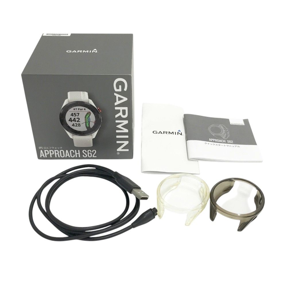 GARMIN Approach S62 ホワイト GPSナビ タイムセール‼️ Garmin