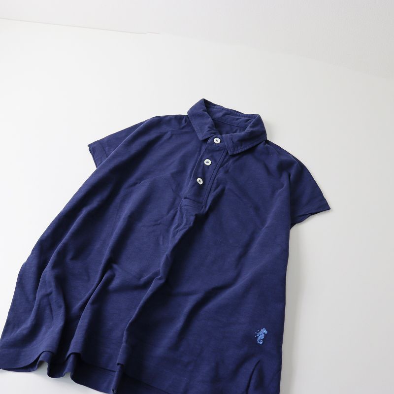 45R ジンバブエコットンポロシャツ カーキ 45R ジンバブエコットン