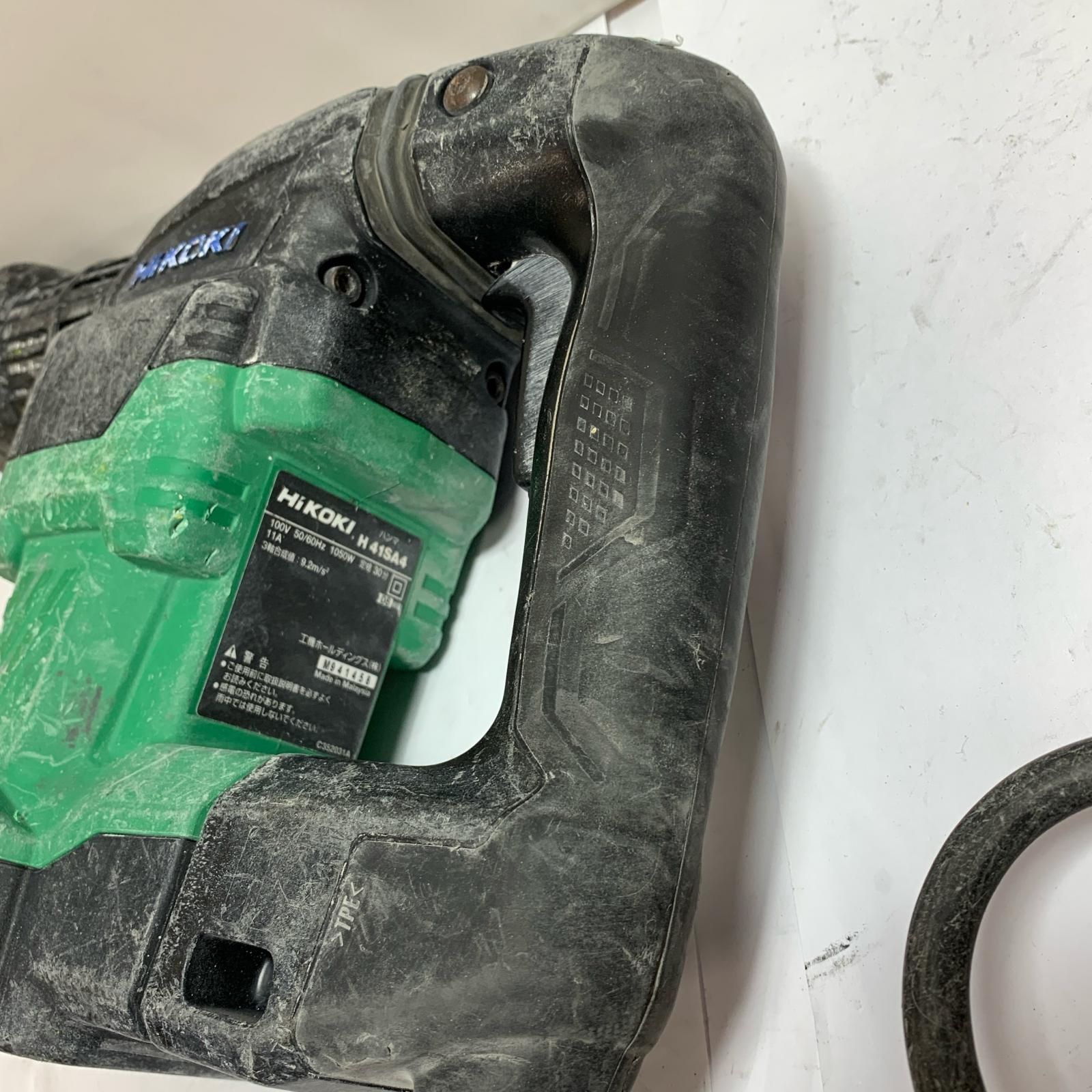 ♭♭HiKOKI ハイコーキ コード式 ハンマ 使用感 サビあり 本体のみ H41SA4 HRDEVELOPMENT_JP