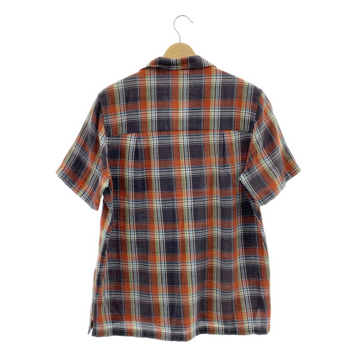 SAINT LAURENT PARIS 14ssオンブレ チェックシャツ 37 saint laurent