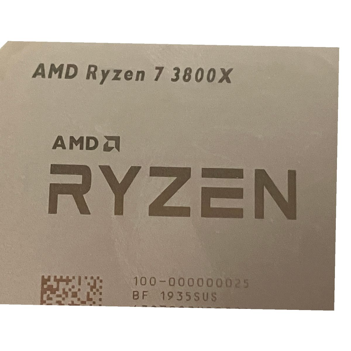 AMD Ryzen7 3800X PC周辺機器 ジャンク B9501608 - メルカリ