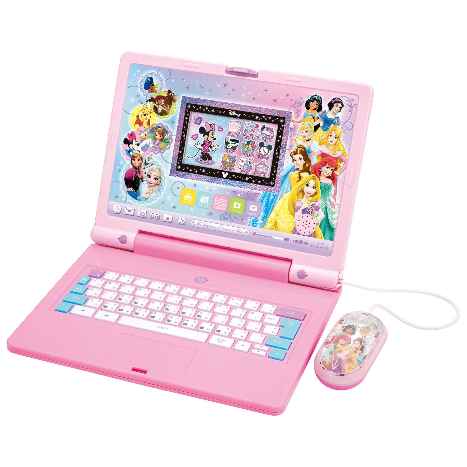 バンダイ]ディズニー&ピクサーキャラクターズ 小売業者 ラーニングマイスイートパソコン(対象年齢:3歳以上)