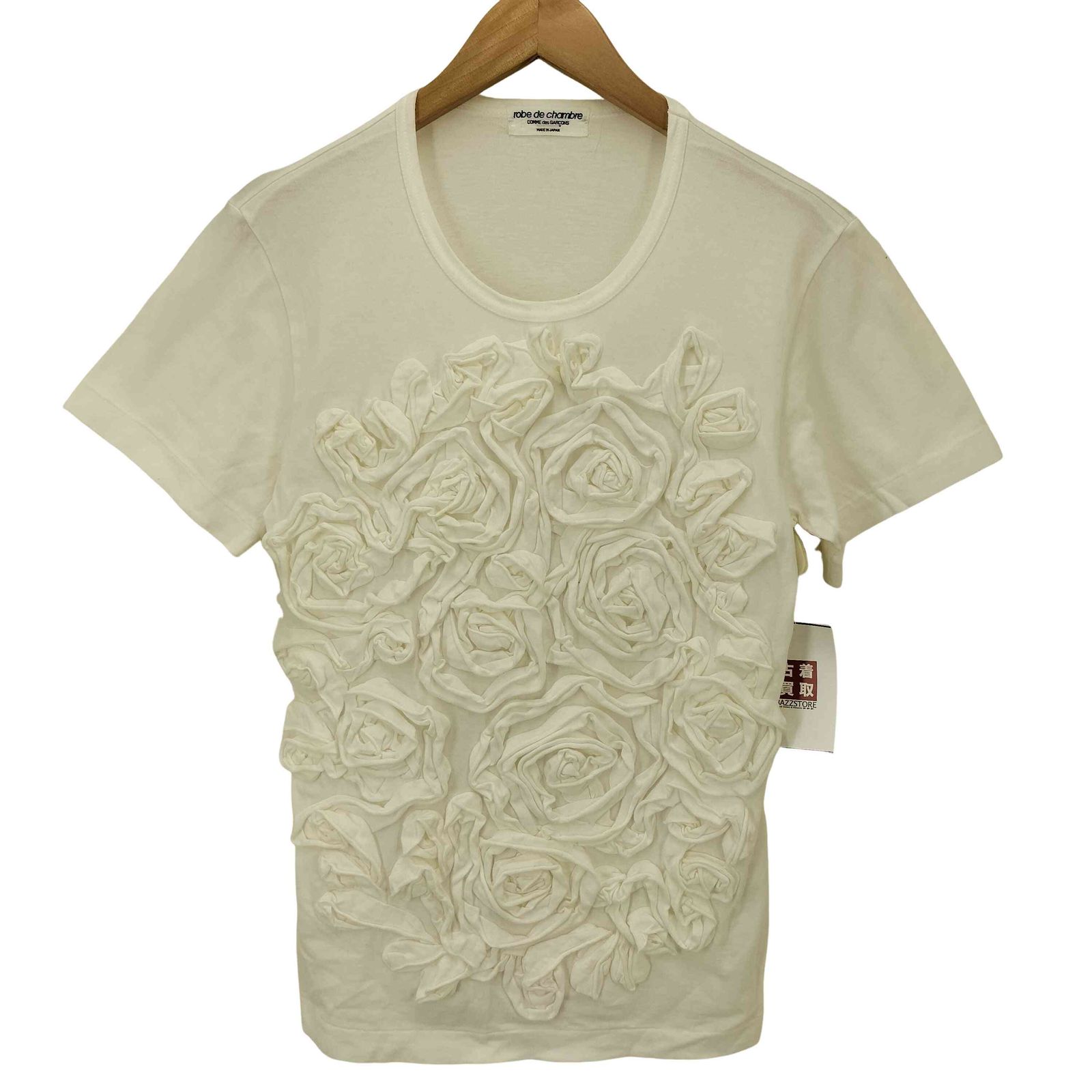 COMME des GARCONS robe de chambre 薔薇Tシャツ