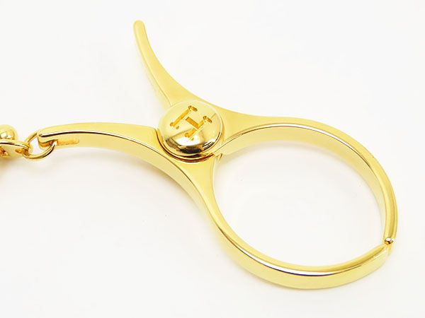 新古品】エルメス HERMES フィルー グローブホルダー ゴールド