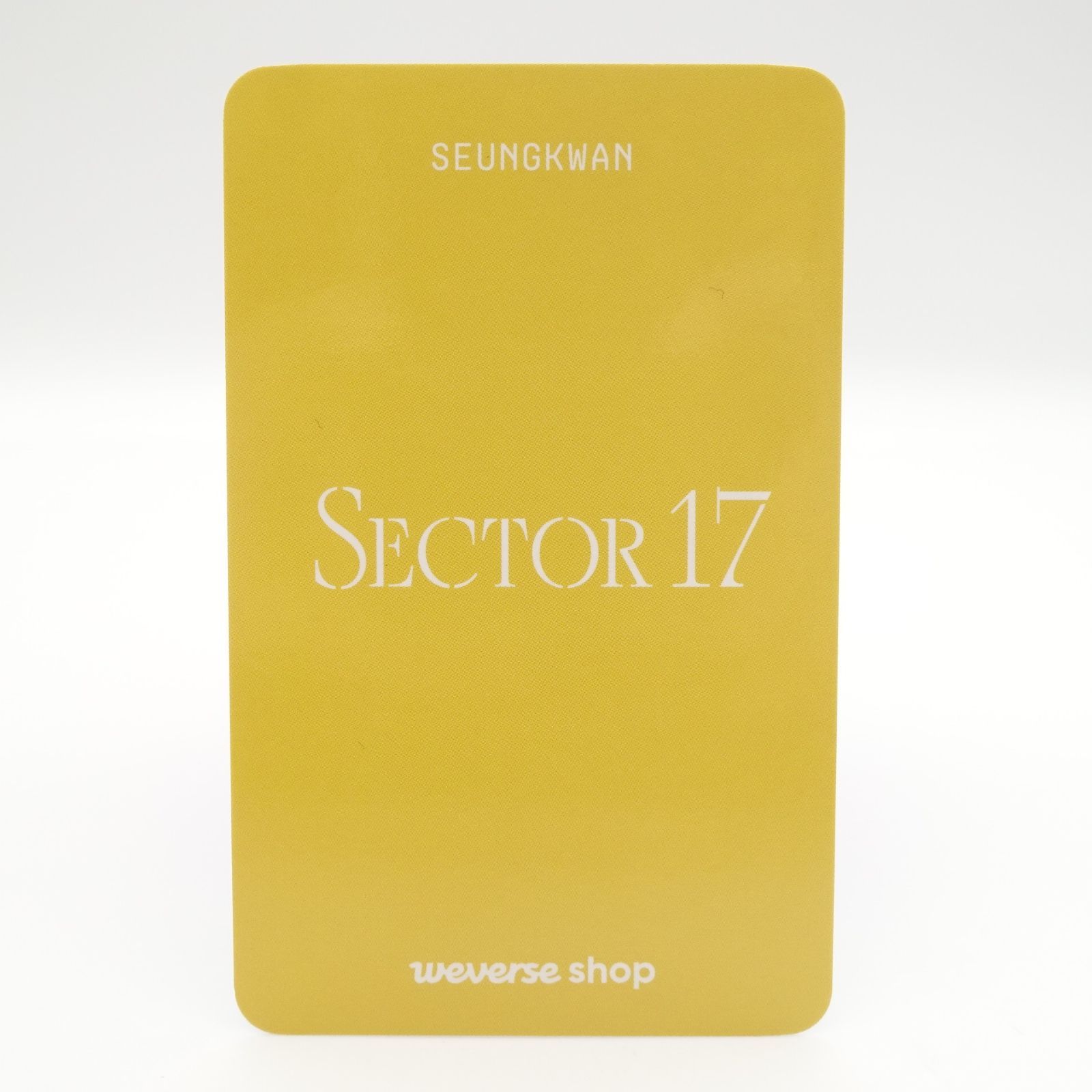 SEVENTEEN スングァン SEUNGKWAN SECTOR17 Weverse ヨントン トレカ 