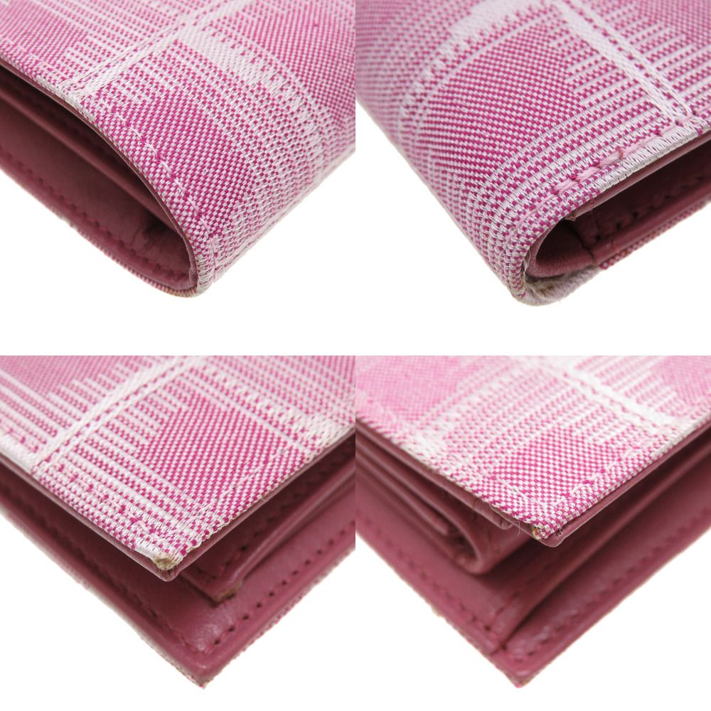 CHANEL(シャネル) 二つ折財布 ニュートラベルライン ピンク