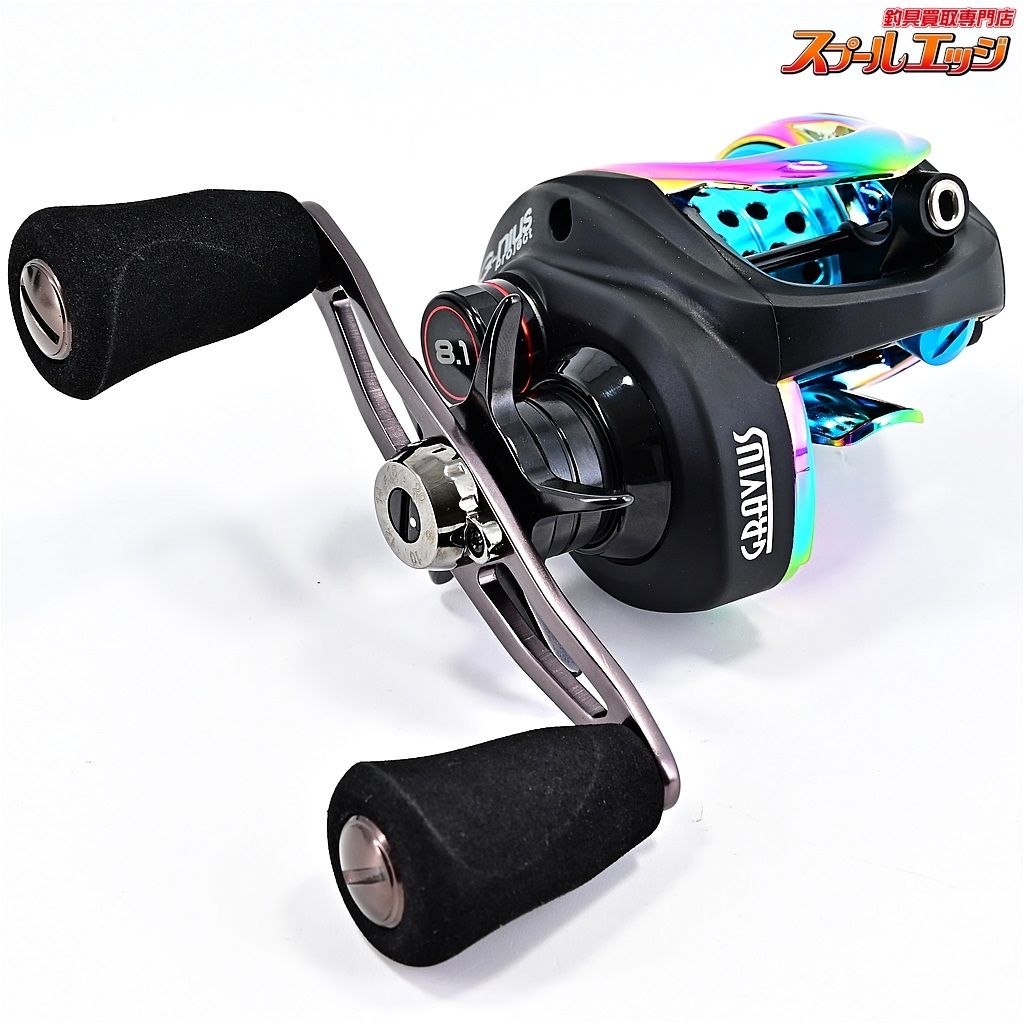 ジーニアス グラビアス オーロラ 8.1 RH KTFリミテッド フィネススプール 強化ブラックマグネット装着 AURORA KTFlimited m 36943