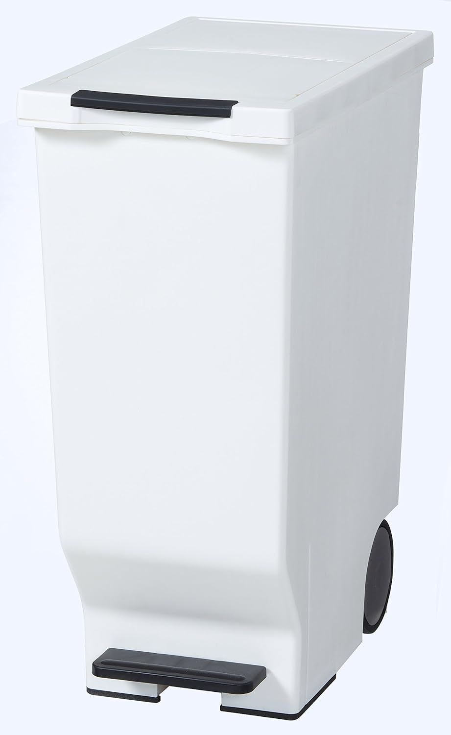 3個セット 平和工業 ゴミ箱 スライドペダルペール 45L ブラック