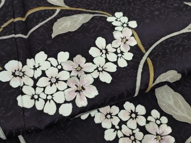 平和屋本店□極上 京都丸紅×牧瀬里穂 里穂のきもの 訪問着 刺繍