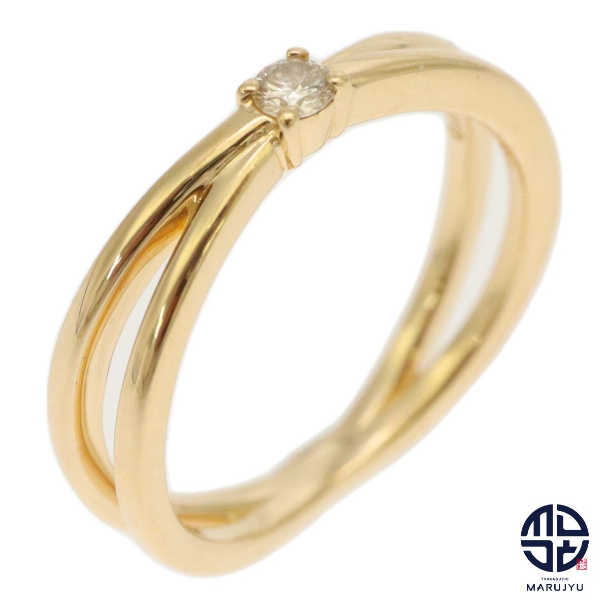 STAR JEWELRY スタージュエリー K18YG 18金イエローゴールド クロス 