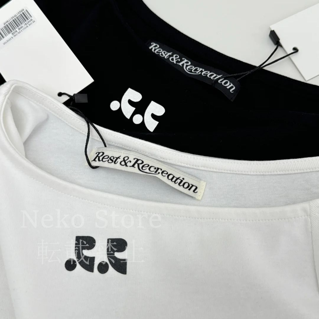 人気 新品未使用 韓国 Rest&Recreation 長袖トップス Tシャツ