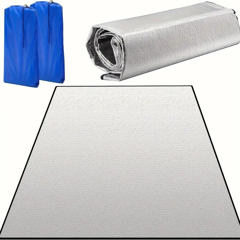 キャンプ用マット 150x200cm テント用マットレス キャンプ用マット 防水アルミ 折りたたみ式ピクニックビーチパッド アウトドアお出かけマット防水ポータブルキャンプテントマット　ハイキング　キャンプ　アルミシート