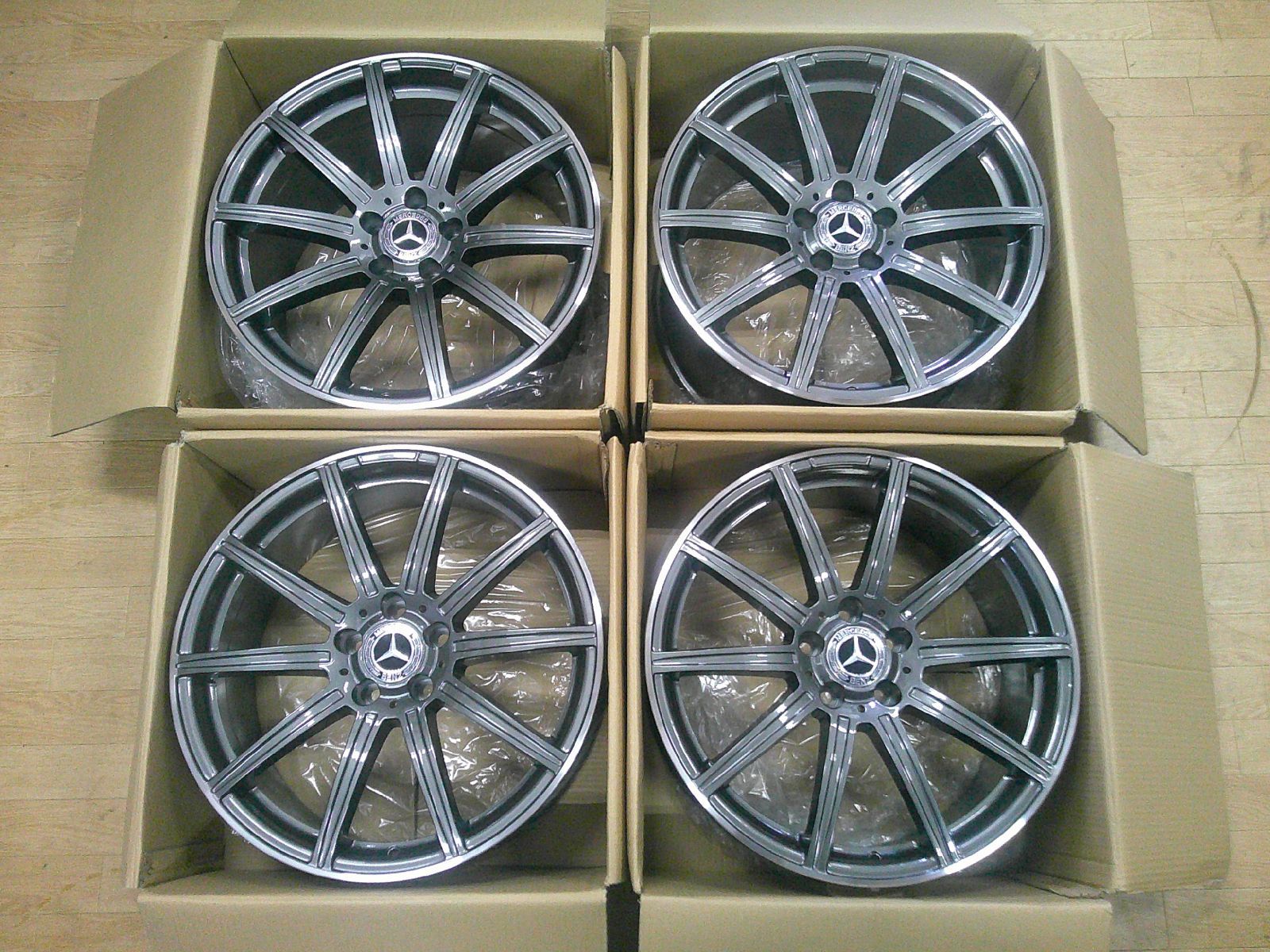 新品】ベンツ CLS ＆Eクラス E63 AMGタイプ 8.5/9.5J 19インチ