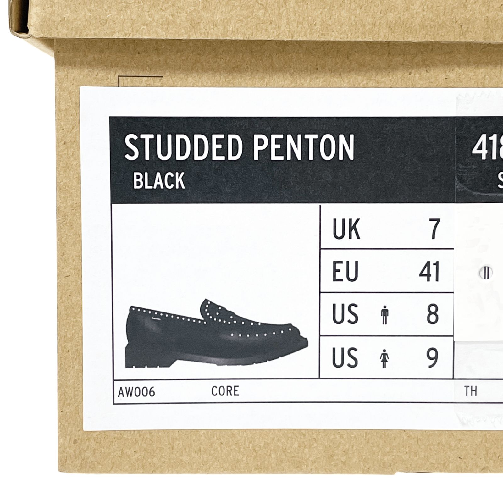 25SS Supreme Dr. Martens Studded Penton Loafer 26cm UK7/US8