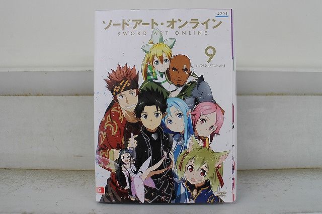 DVD ソードアート・オンライン 全9巻 ※ケース無し発送 レンタル