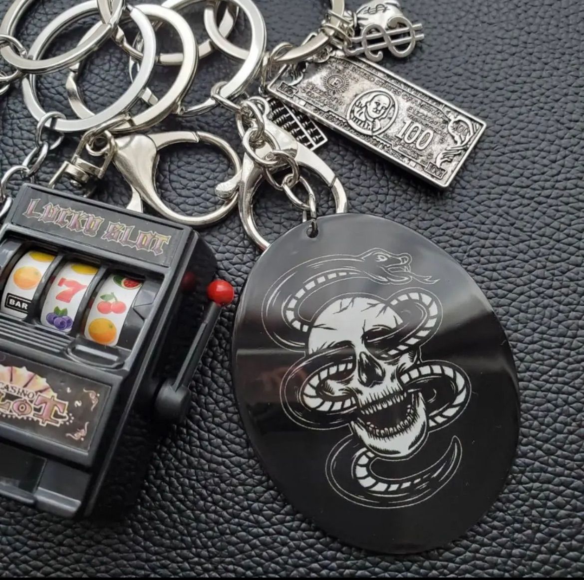 Amazon.co.jp: KeyUnity KS04カラビナキーホルダー メンズ