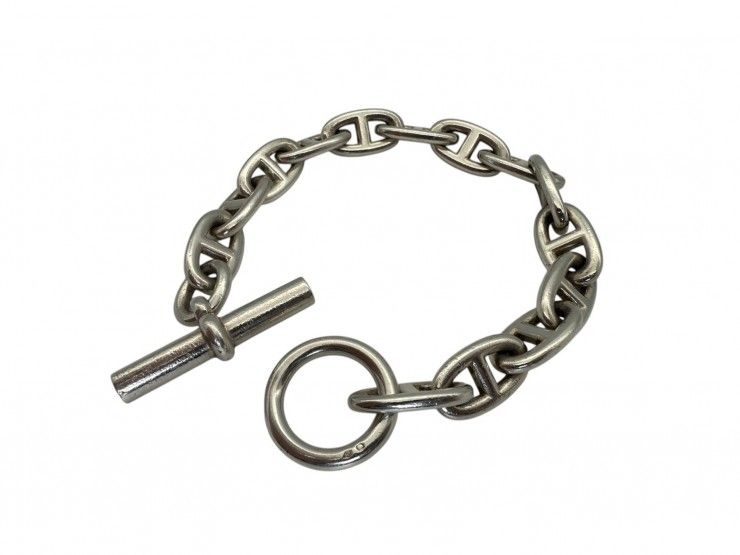 エルメス　マルジェラ期　シェーヌダンクル　GM14コマ エルメス ブレスレット シェーヌダンクル GM 14コマ マルジェラ