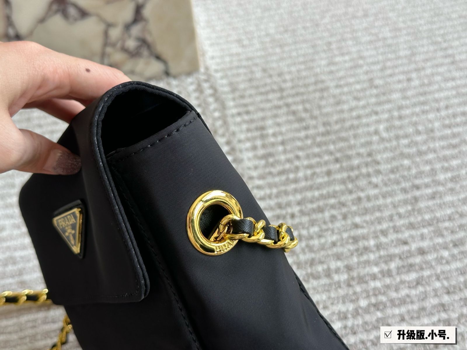 今日特価】Prada Vintage Nylon Chain Parachute Bag プラダ