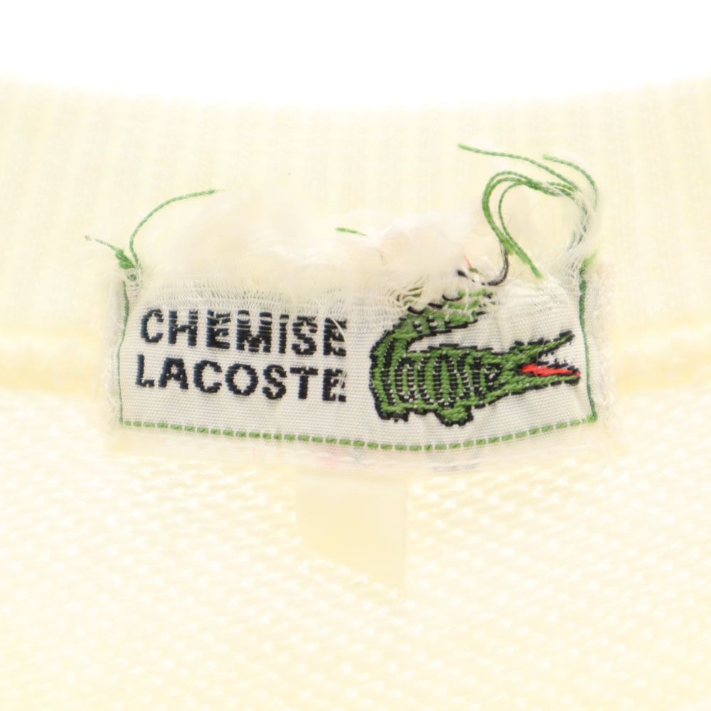 シュミーズラコステ　オールド　トレーナー　スウェット　長袖 LACOSTE ラコステ スウェット トレーナー 3Dプリントクラシック