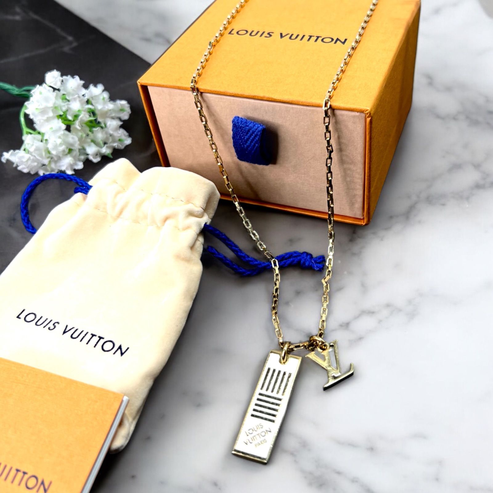 LOUIS VUITTON／ルイヴィトン M69472 コリエ・ダミエ ホワイト