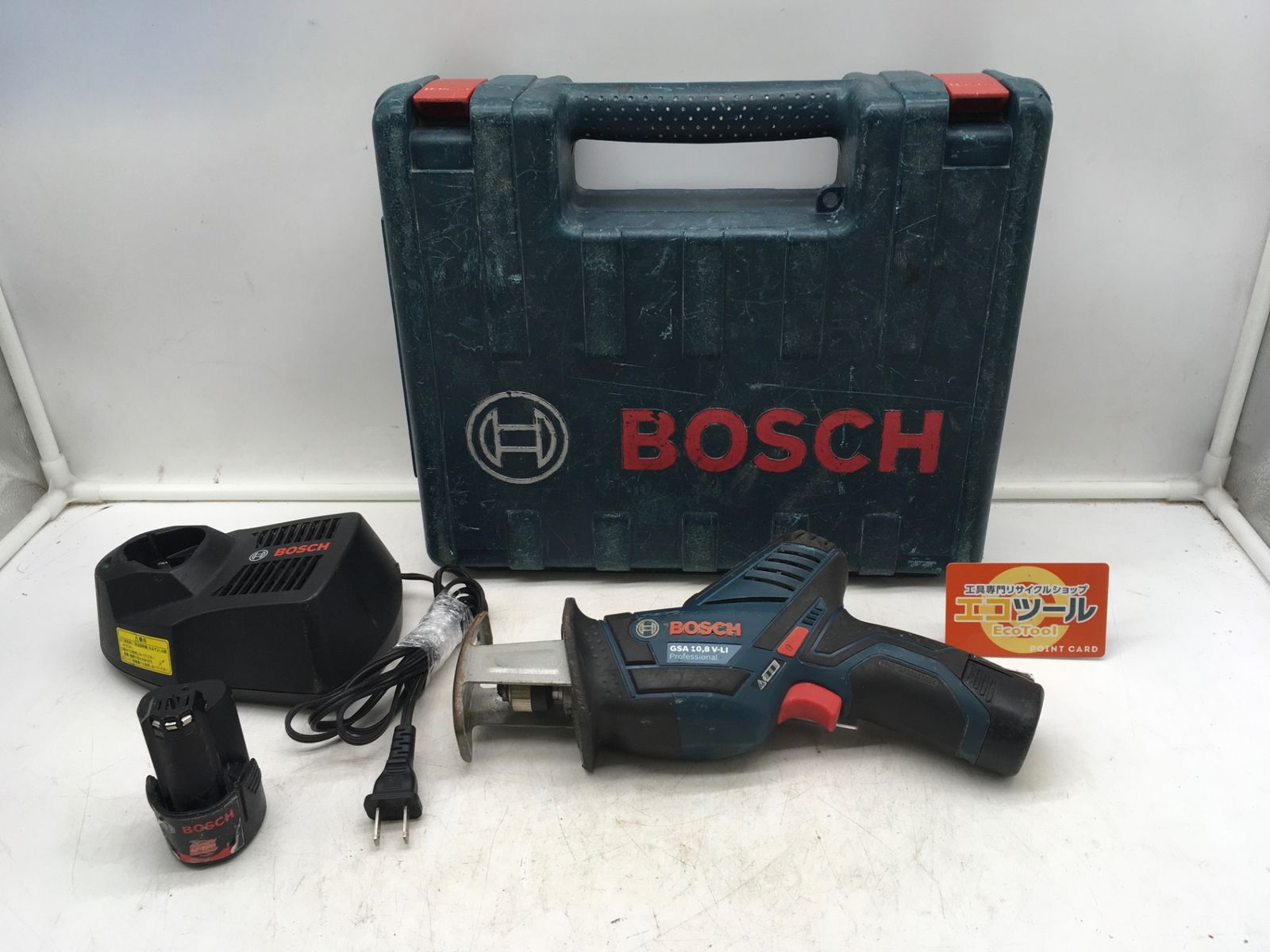 品 BOSCH|ボッシュ 10.8Vバッテリーセーバーソー GSA10.8V-LI ITJ8AXX2L7Q8 エコツール岡崎インター店 M02