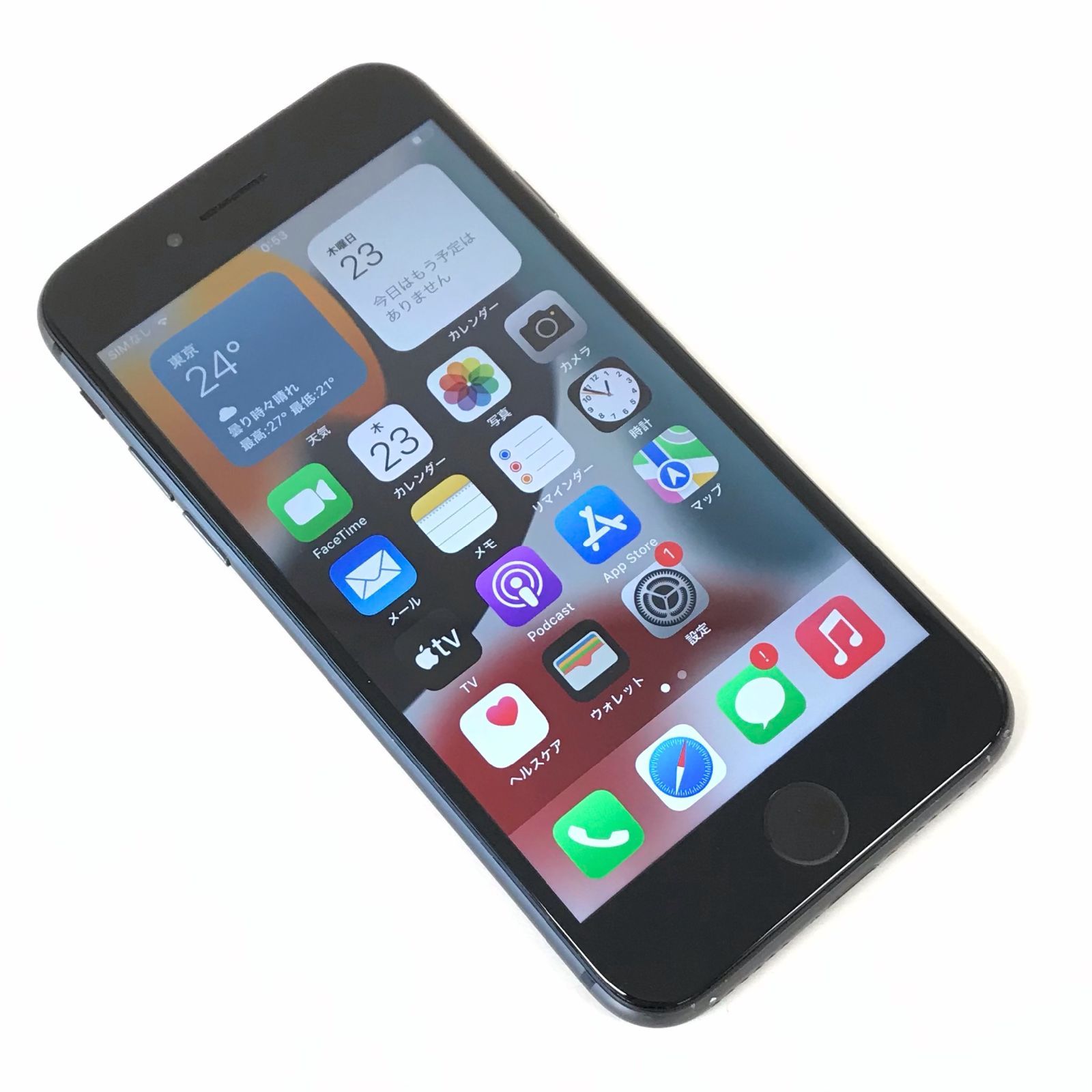 θ【ジャンク品/SIMロック解除済/BT容量100％】iPhone 8 64GB