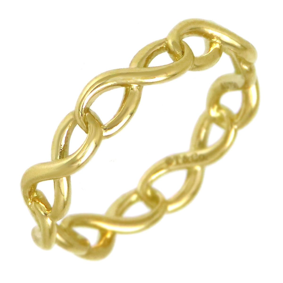 Tiffany & Co. infinity ブレスレット ゴールド Au750 Tiffany & Co. infinity ブレスレット ゴールド Au750 Tiffany & Co