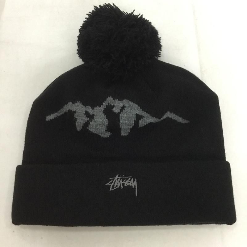 ステューシー ボンボンニット stussy ボンボンニット帽 かつき君着用