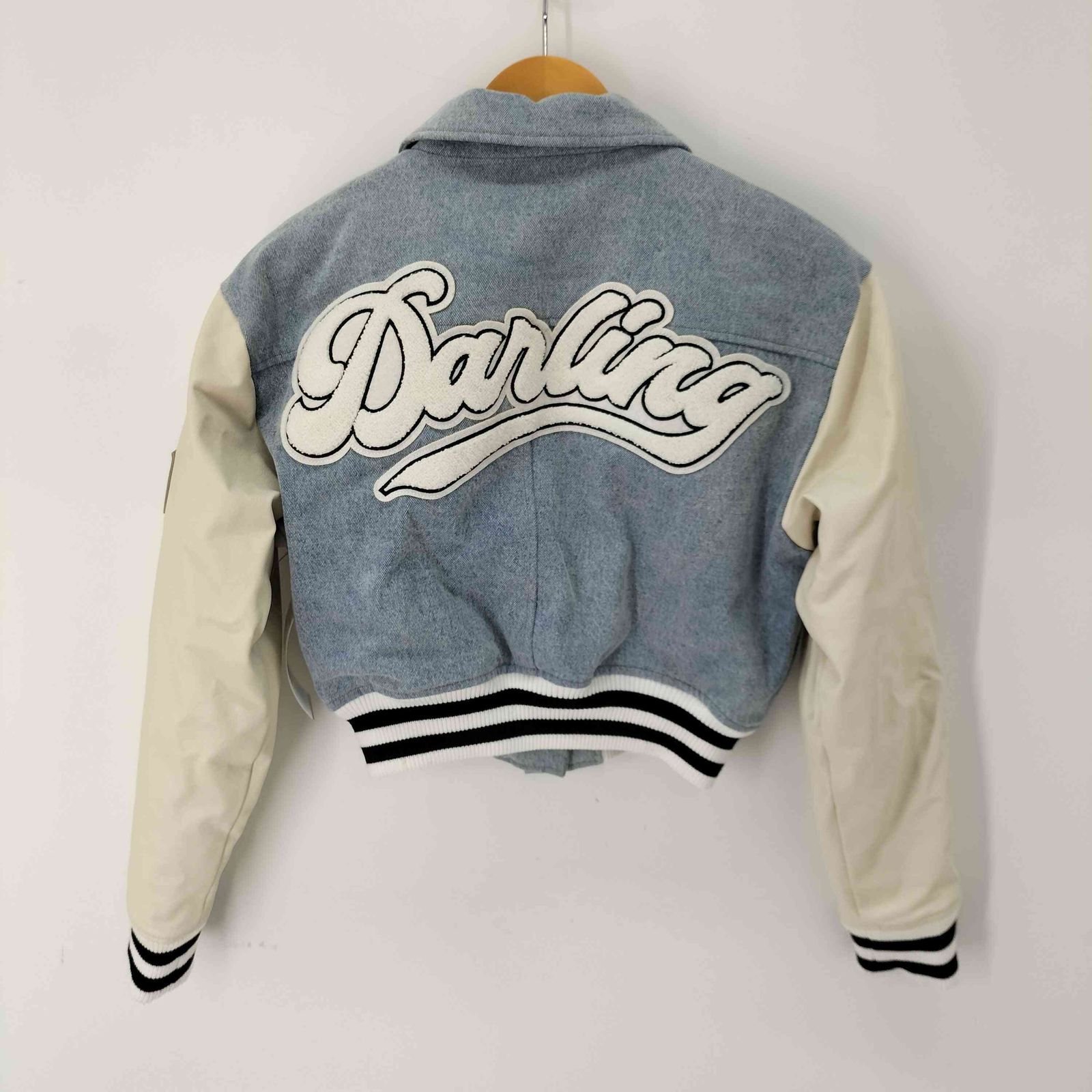 Darich(ダーリッチ) 23SS コンパクトデニムスタジャン レディース FREE  中古 古着 0623 ダーリッチ Darich 23SS コンパクトデニムスタジャン レディース