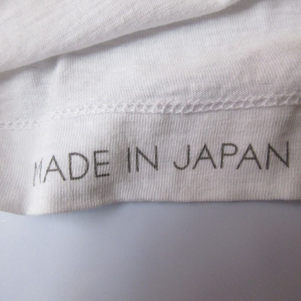 良品 45R フォーティーファイブアール フラワーモチーフ 半袖 クルーネック Tシャツ カットソー 3 ホワイト レディース 古着 中古 良品 45R フォーティーファイブアール フラワーモチーフ 半袖
