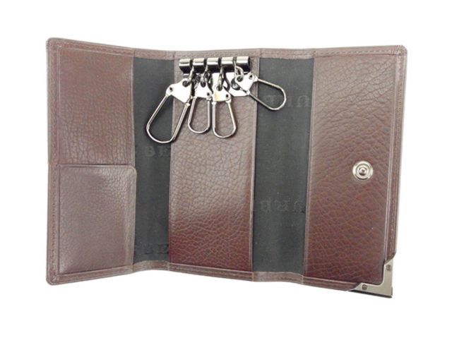 正規品 バーバリー Burberry キーケース チェック レザー ロゴ金具 袋 BURBERRY バーバリー レザー キーケース チェック柄 - メルカリ