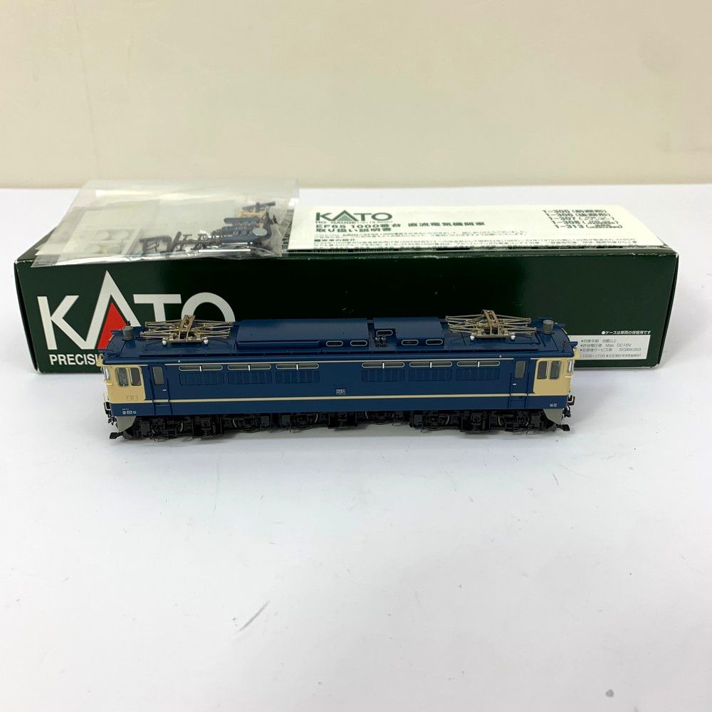 KATO カトー 1-305 EF65 1000番台 前期形 HOゲージ 直流電気機関車 鉄道模型 モーター ライト 済み