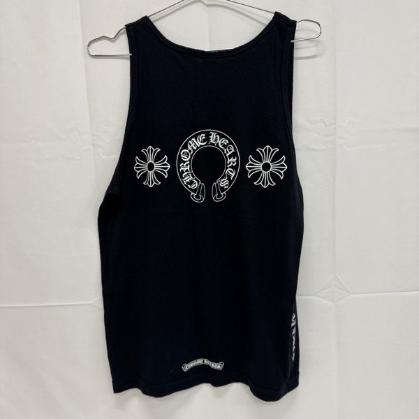 CHROME HEARTS クロムハーツ ホースシュー CHプラス プリント タンクトップ M