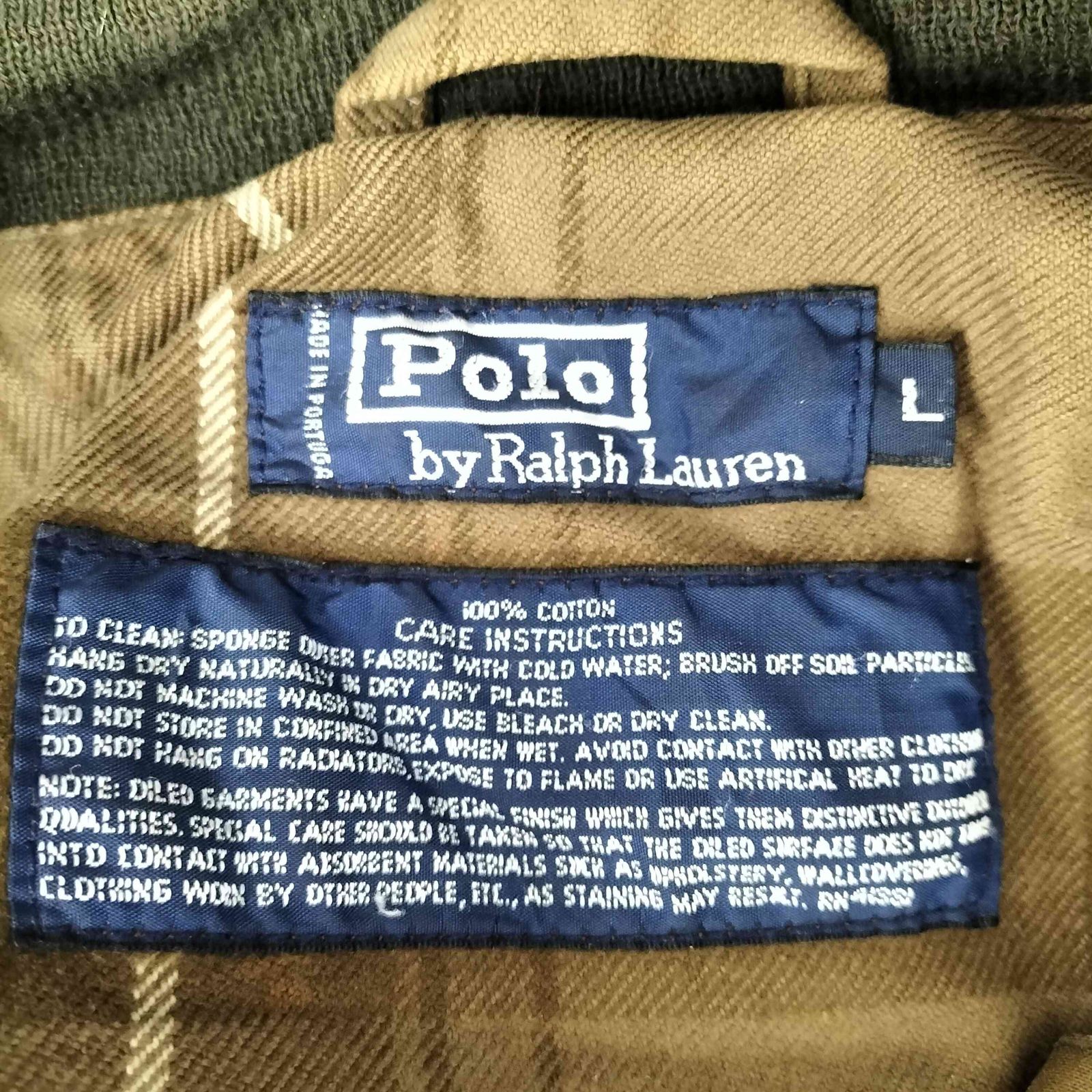 ポロバイラルフローレン Polo by RALPH LAUREN 90s Oiled