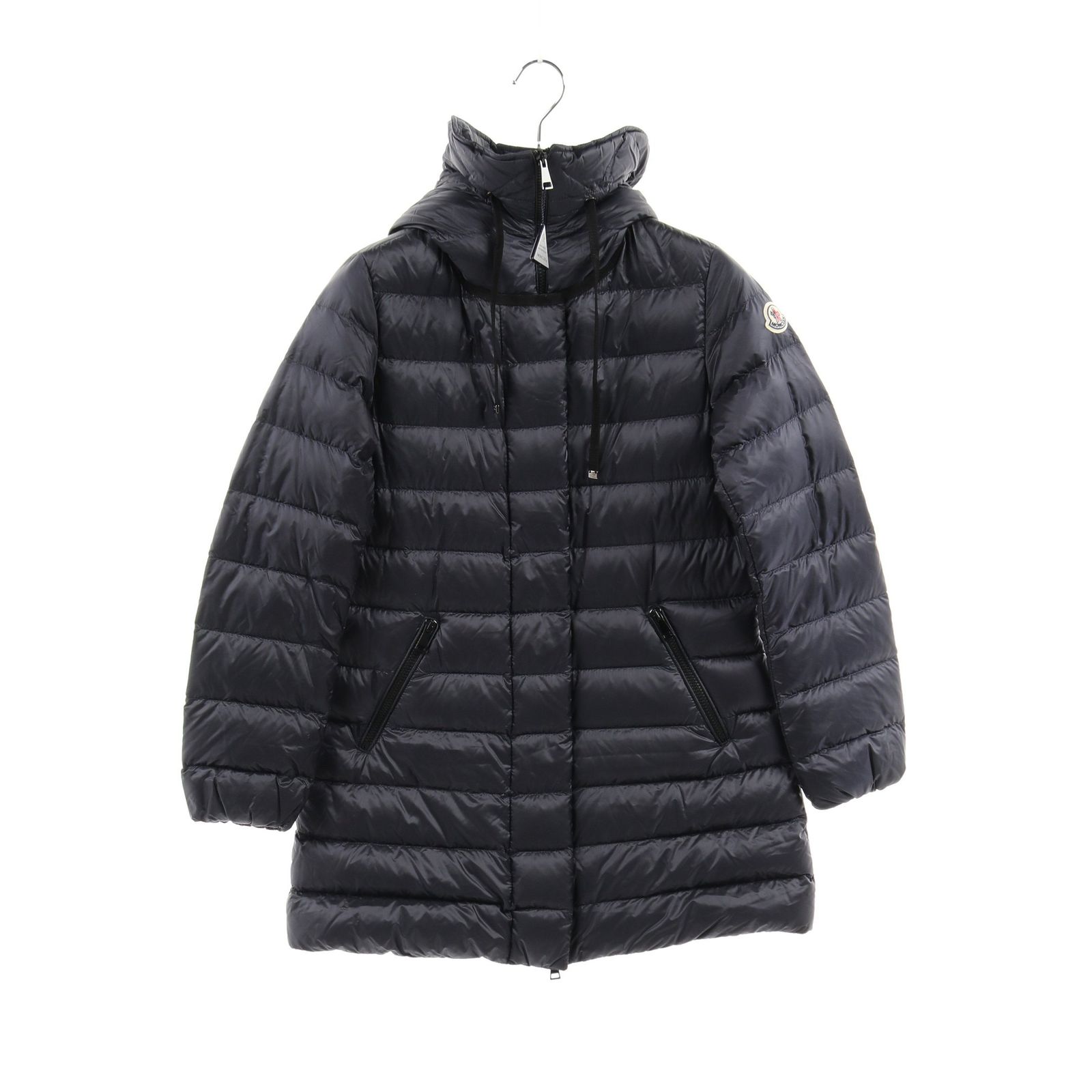 Bランク】MONCLER／モンクレール GNOSIA ダウンコート ネイビー フード付き【中古】 - メルカリ