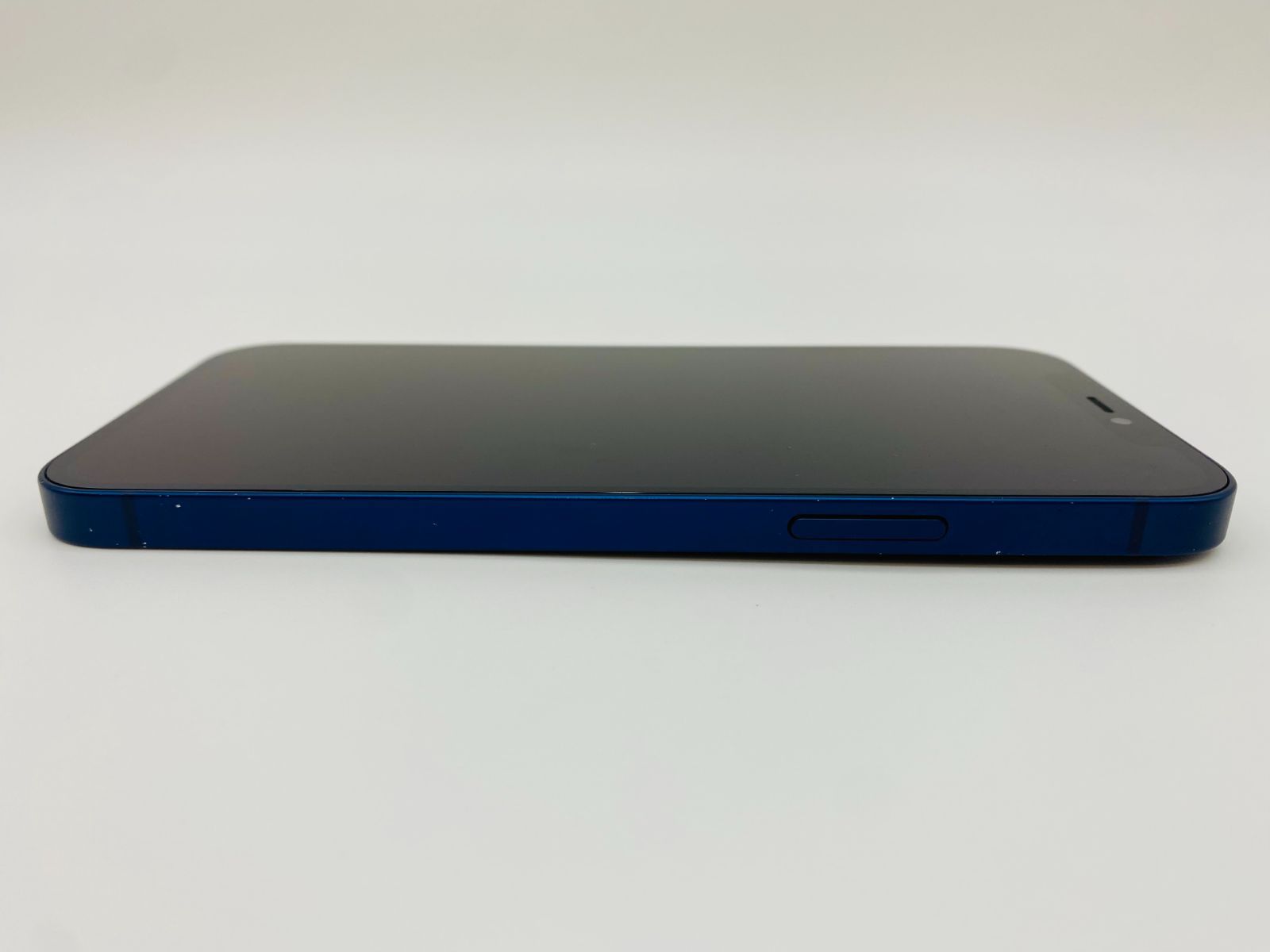 iPhone12 64GB ブルー/シムフリー/純正バッテリー100%/極薄ケース 