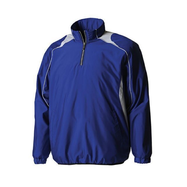 DESCENTE デサント 長袖プルオーバーコート ロイヤルブルーxシルバー Sサイズ STD-425B ROY | スポーツ スポーツ用品 野球 ベースボール ベースボールウェア トレーニングウェア アウター 長袖 プルオーバーコート コート 防風 保温 はっ水 耐水 中綿 ブルー シルバー S DESCENTE デサント 長袖プルオーバーコート ロイヤルブルーxシルバー S