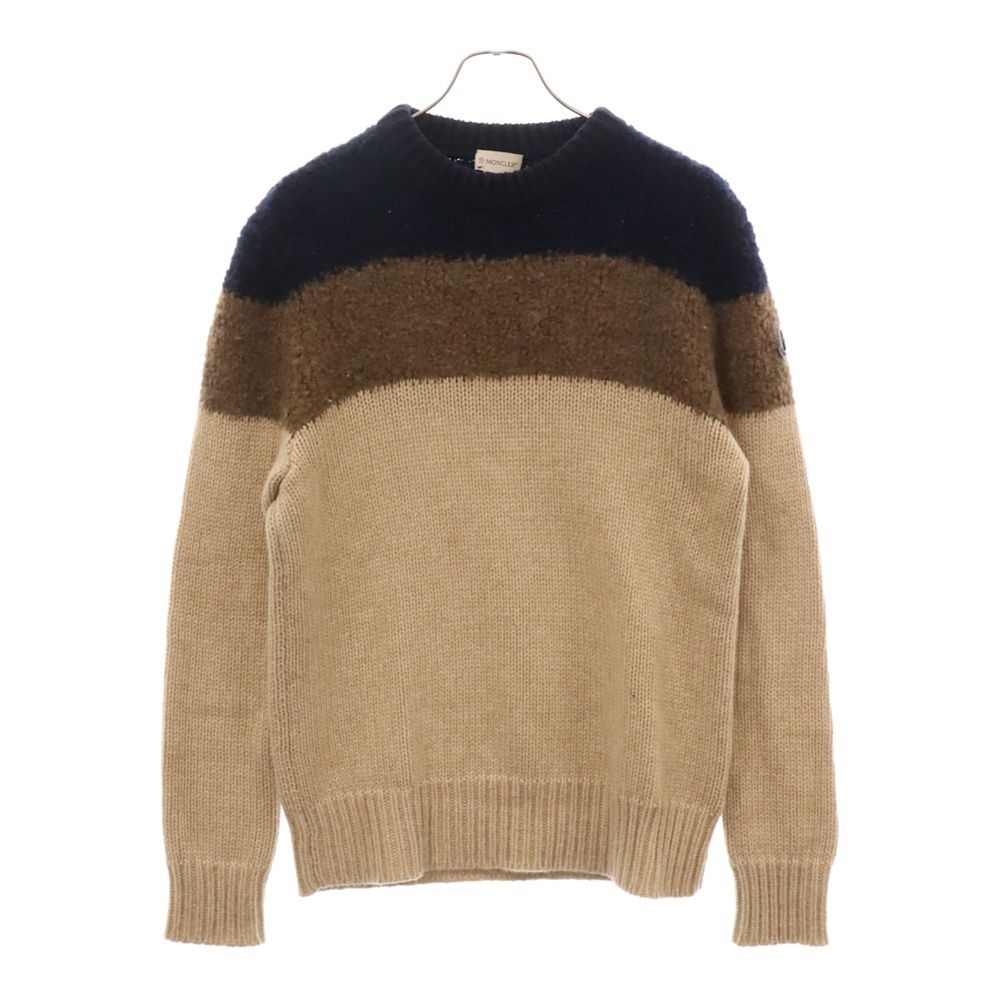 MONCLER (モンクレール) 18AW TRICOT GIOROCOLLO アルパカ レザー