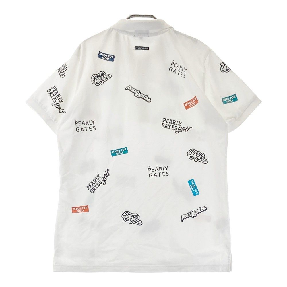 新品 パーリーゲイツ 6 メンズ 半袖 ポロシャツ LL ゴルフウェア