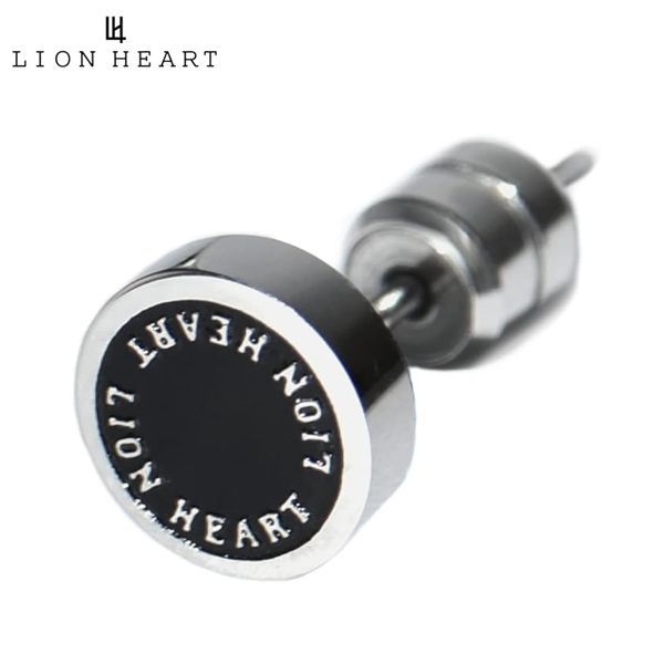 【新品】ライオンハート LION HEART LH-1 エルエイチワン サークルコインスタッズピアス （片耳）サージカルステンレス製 03EA0285SV 正規品