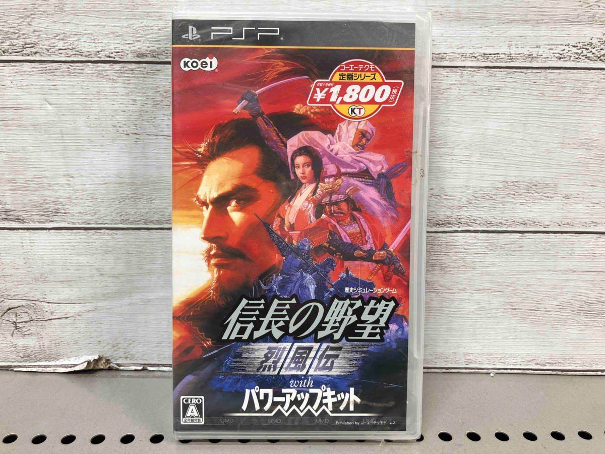 PSP 信長の野望 濃く 烈風伝withパワーアップキット