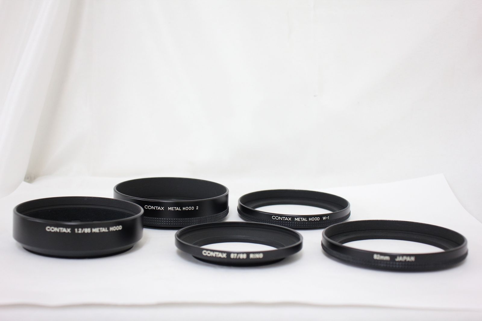 返品保証 5点まとめ コンタックス Contax メタルフード 2 W-1 1.2|85 67|86 リング アクセサリー まとめ M7590