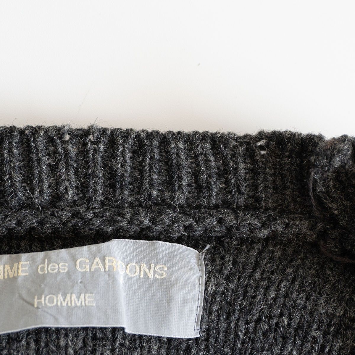 90S】COMME des GARCONS HOMME 【90年代 デザイン セーター】 ニット